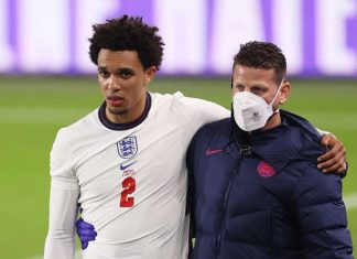 Alexander-Arnold propustiće Euro