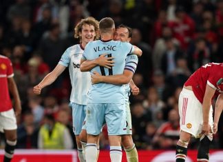Liga kupa: West Ham izbacio Manchester United